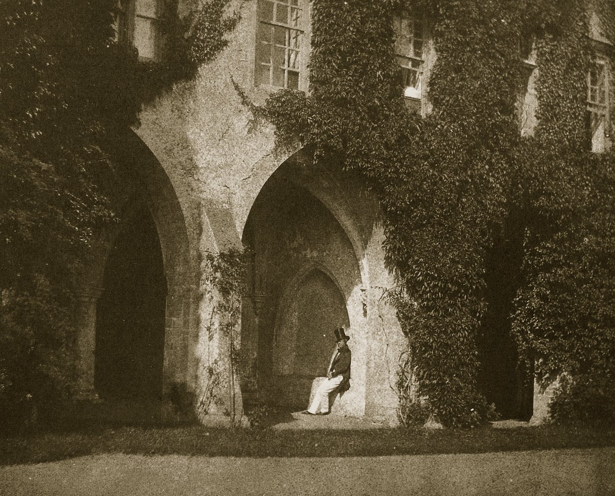 The Ancient Vestry, 1845. szeptember (sópapír nyomat kalotípus negatívról) alkotó: William Henry Fox Talbot
