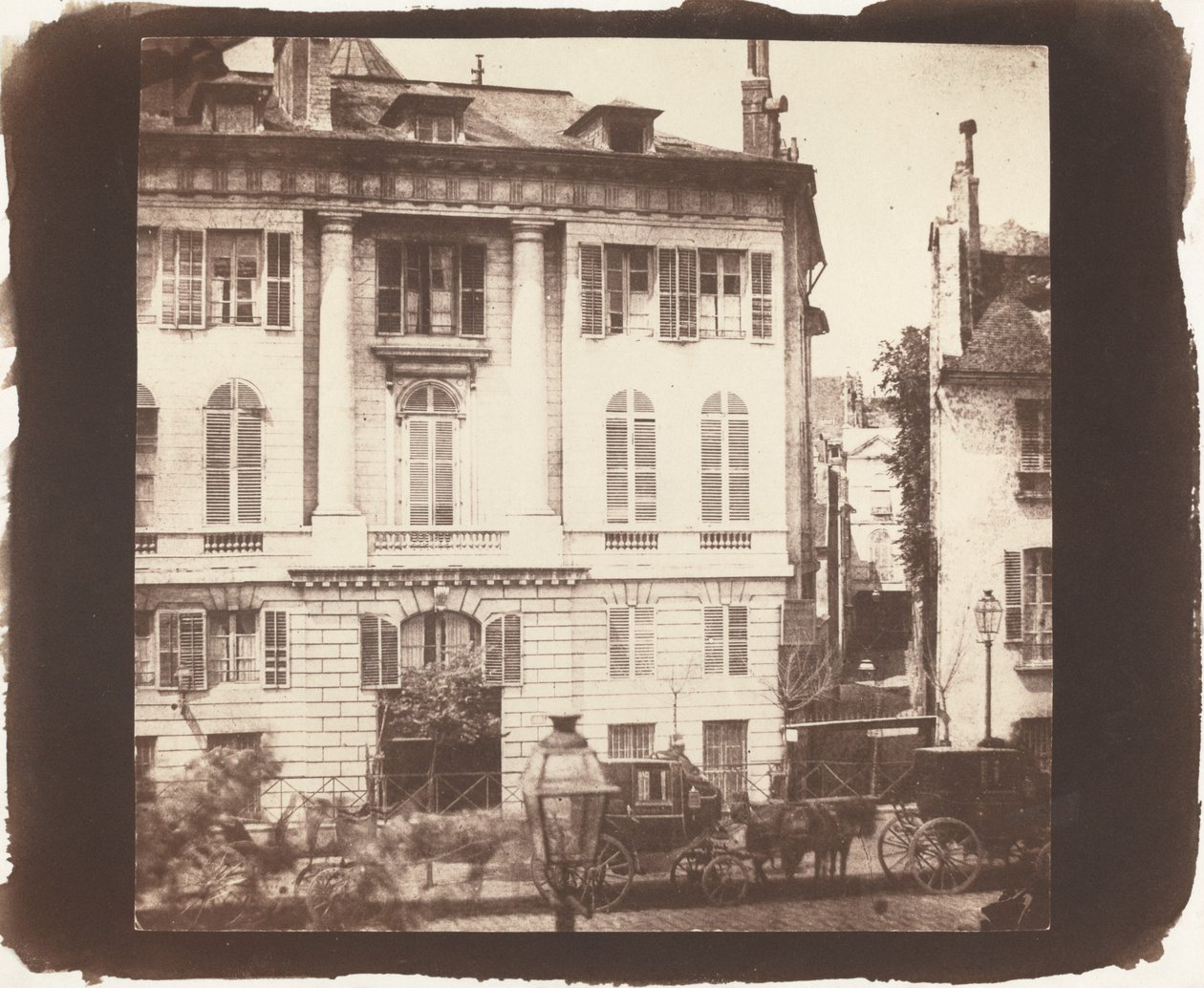 Párizs körútjai alkotó: William Henry Fox Talbot