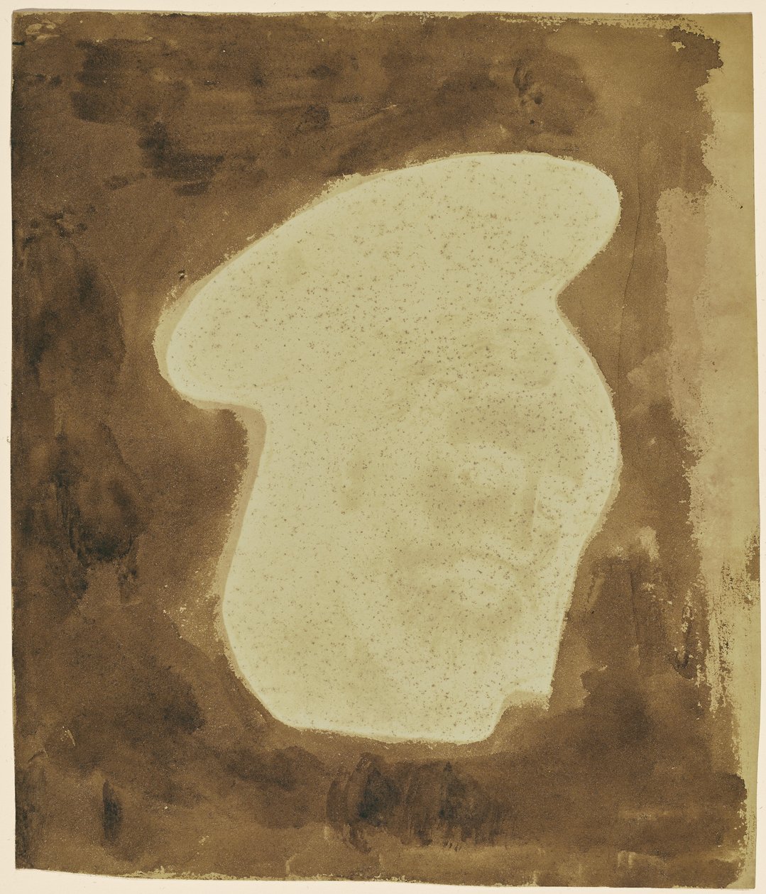[Krisztus feje egy üvegfestményről] alkotó: William Henry Fox Talbot