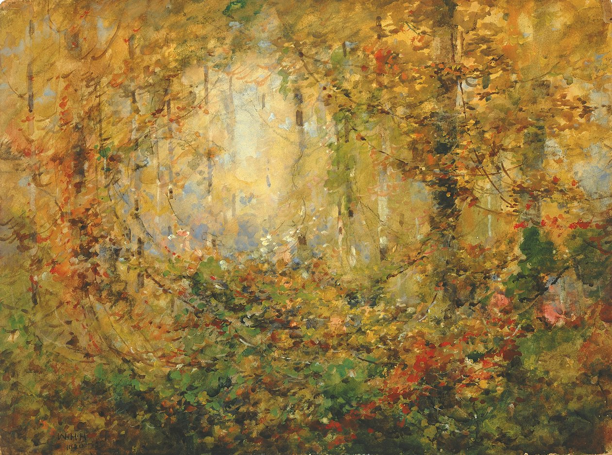 Őszi gubanc, 1920. alkotó: William Henry Holmes