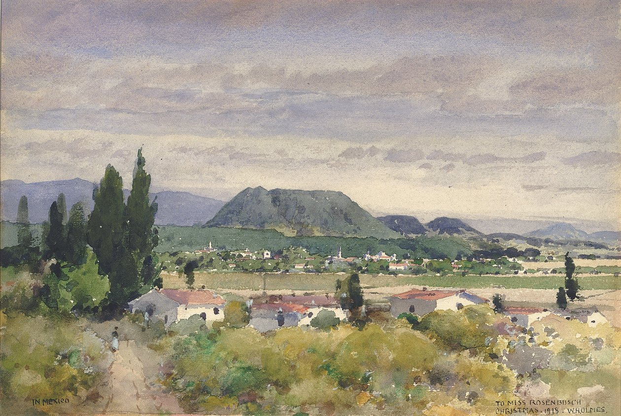 Mexikóban, 1918. alkotó: William Henry Holmes