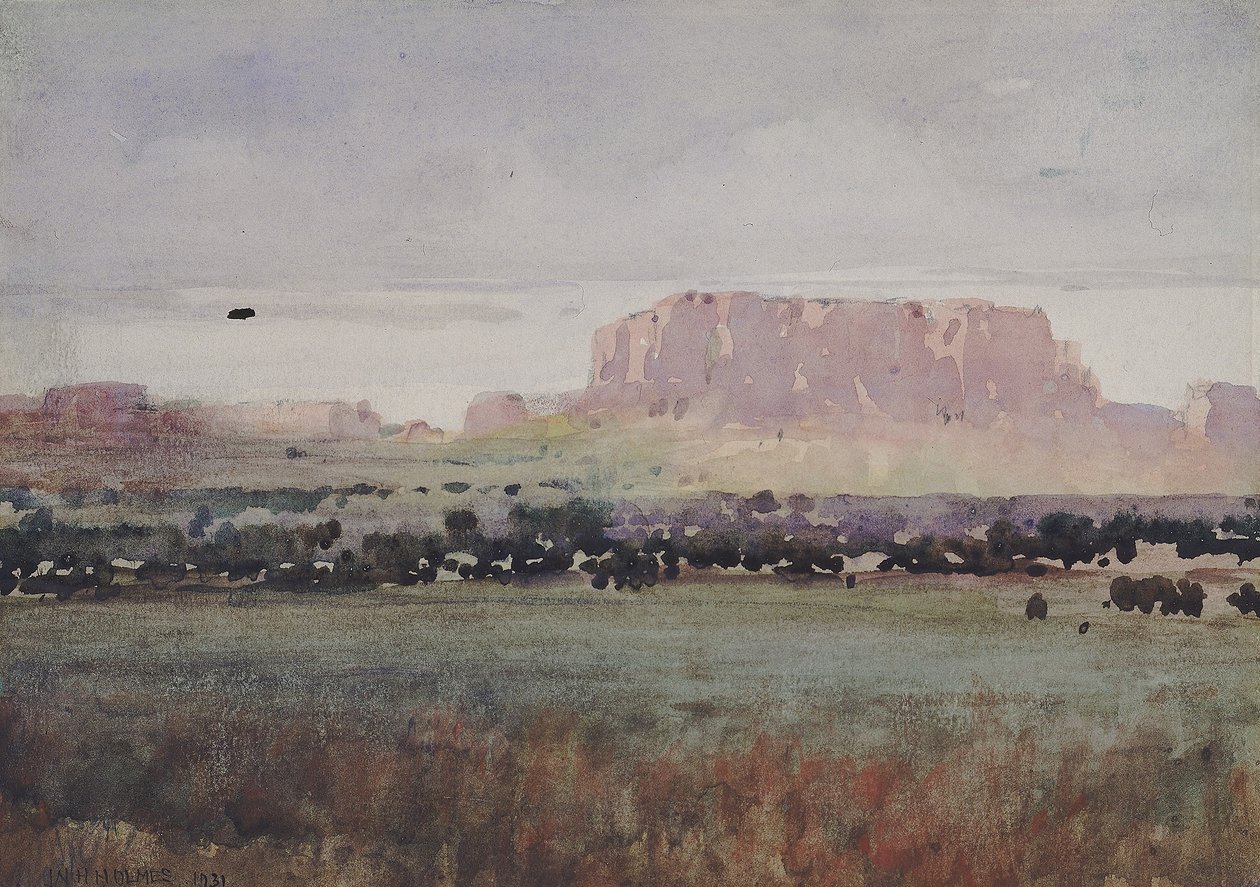 A fennsíkvidéken, Colorado államban alkotó: William Henry Holmes