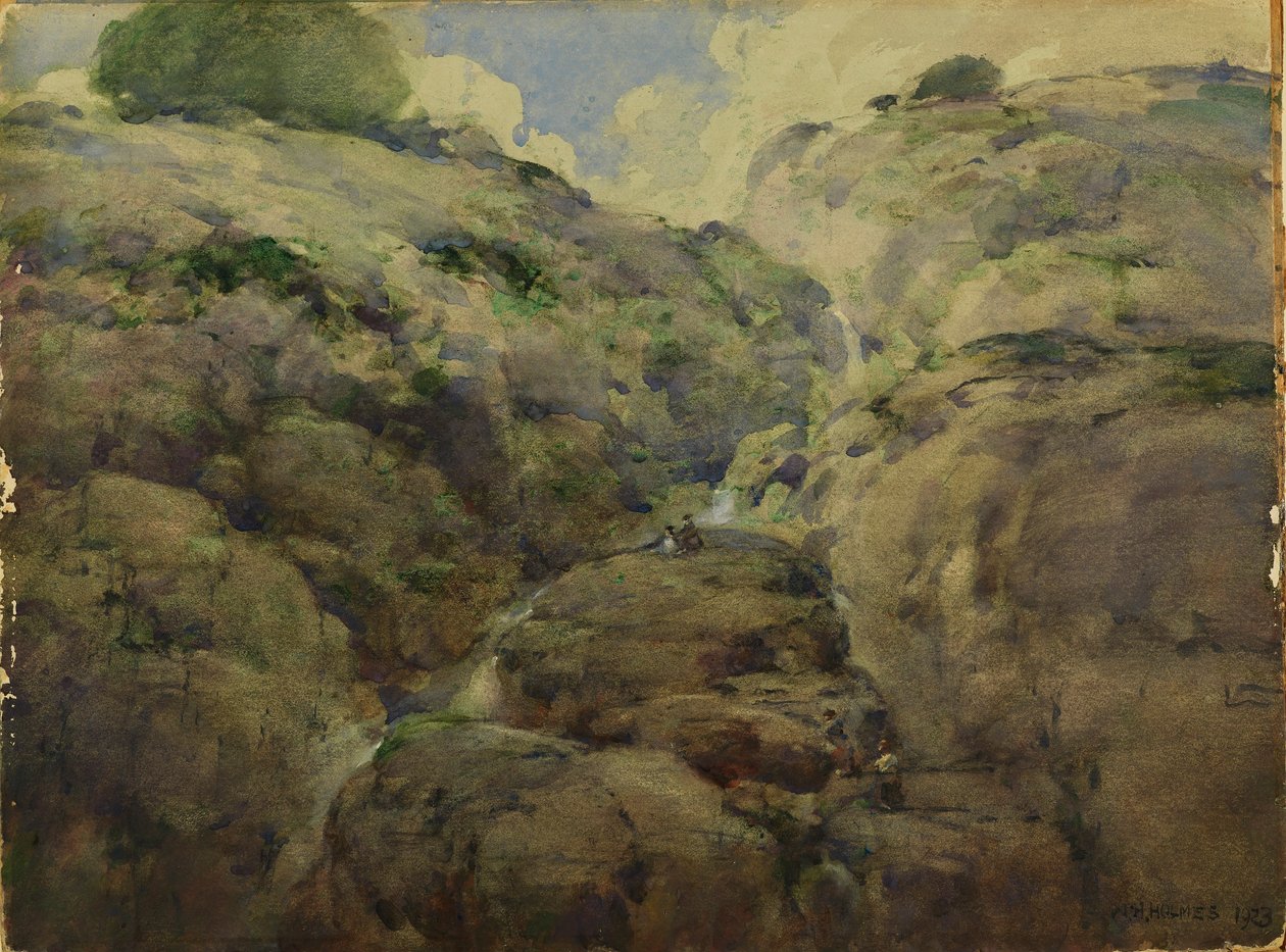 Mountain Gorge, Colorado alkotó: William Henry Holmes