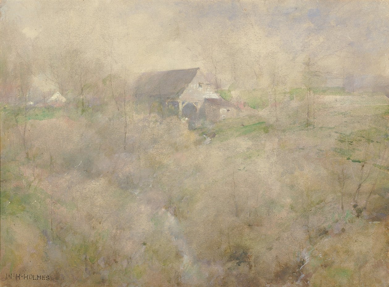 My Old Mill, Holmscroft, Rockville közelében, m.d. alkotó: William Henry Holmes