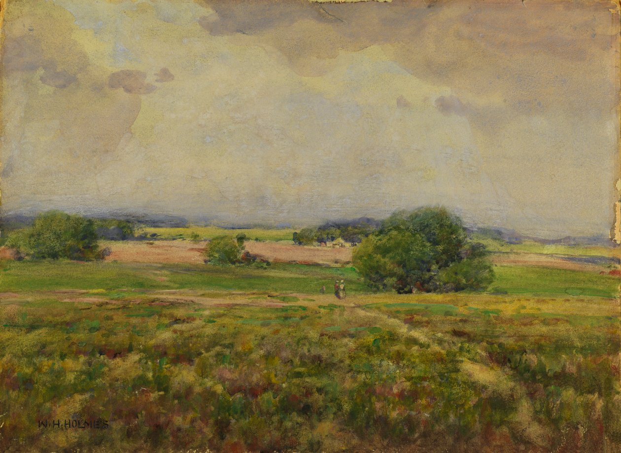 A Maryland Fields felett, n.d. alkotó: William Henry Holmes