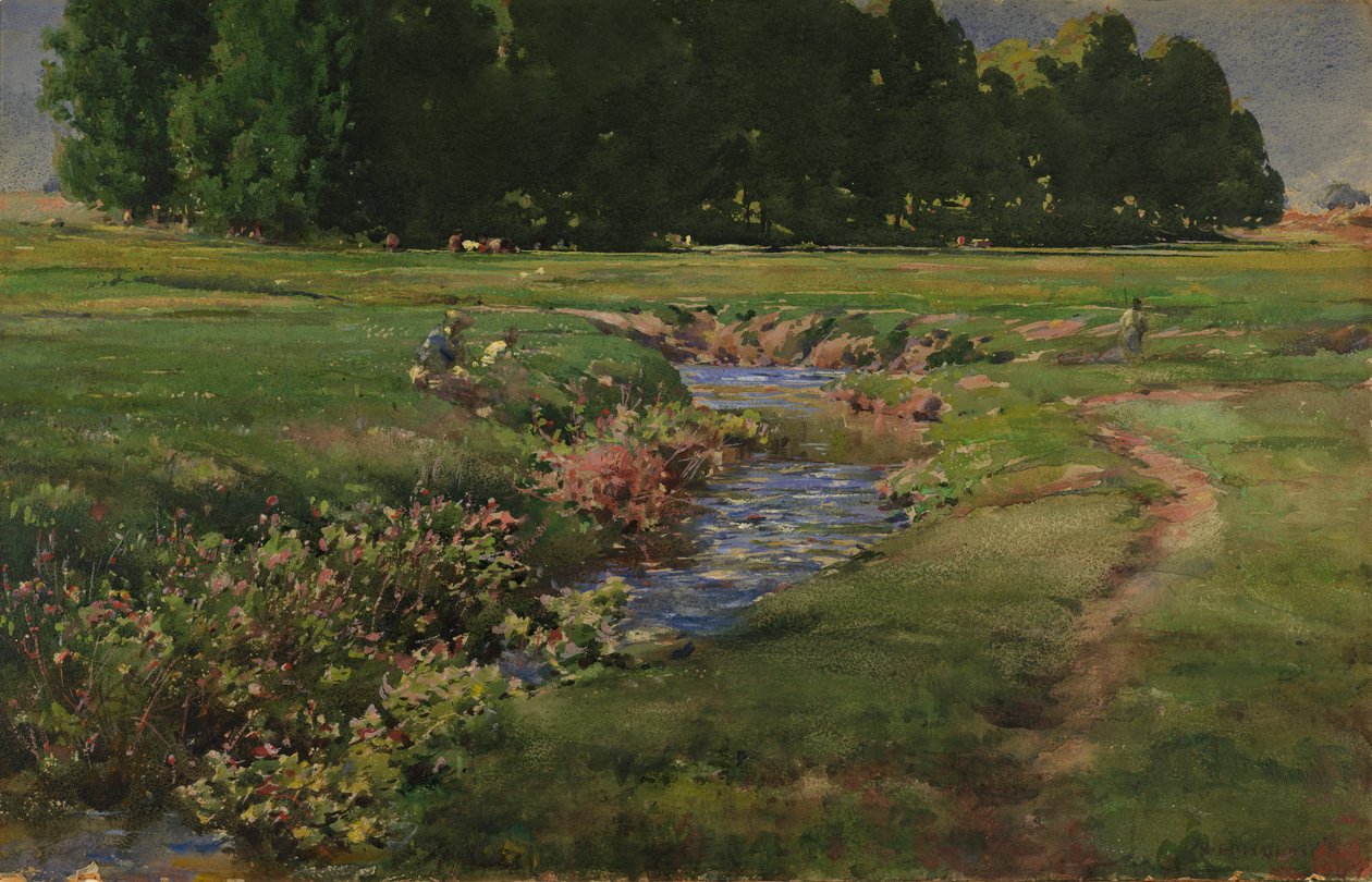 The Babbling Brook, n.d. alkotó: William Henry Holmes