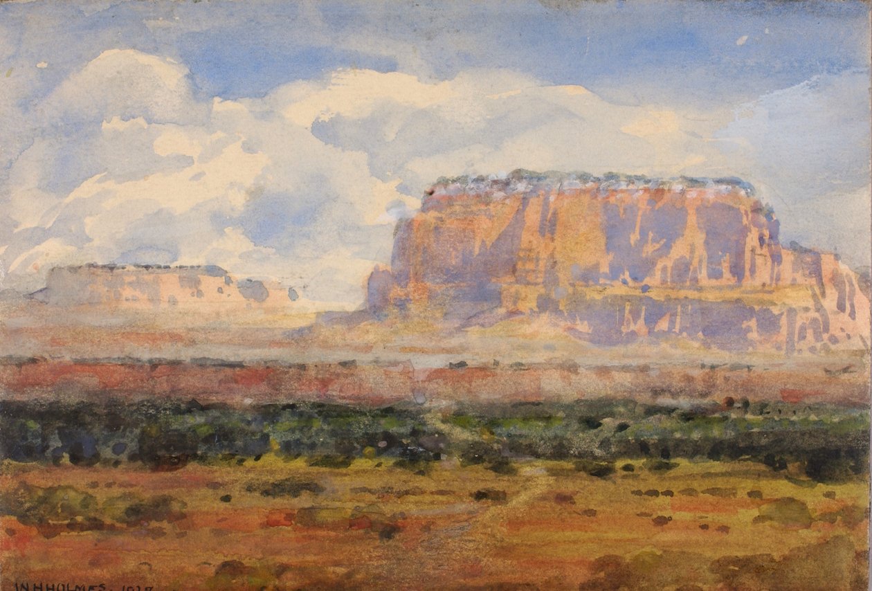 Az elvarázsolt Mesa, 1927. alkotó: William Henry Holmes