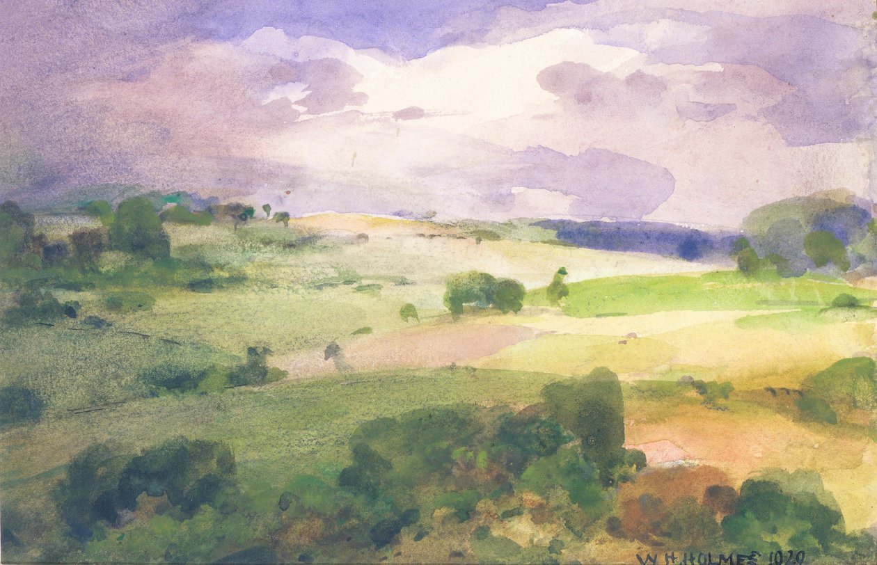 A marylandi mezők alkotó: William Henry Holmes