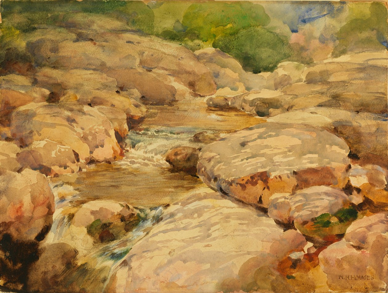 A Placid Potomac alkotó: William Henry Holmes