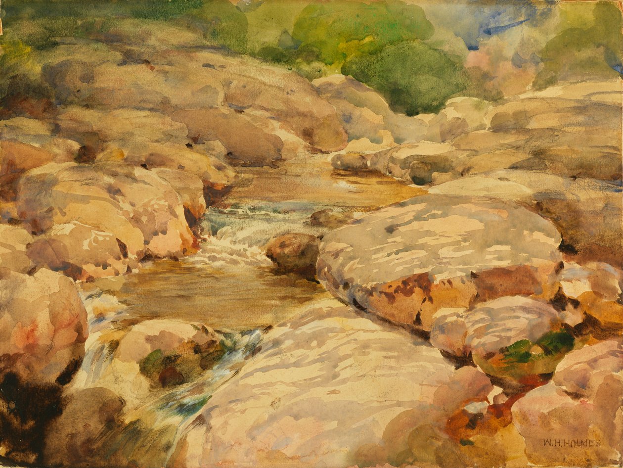 A Placid Potomac, n.d. alkotó: William Henry Holmes