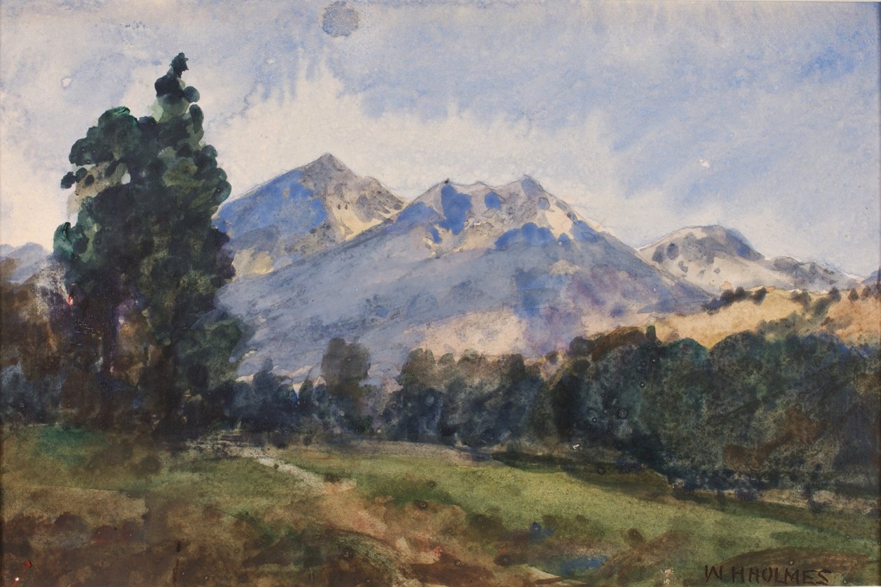 Wyoming Foot Hills, 1921. alkotó: William Henry Holmes