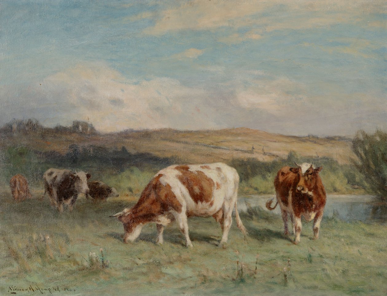 Lyme-legelők, 1920 alkotó: William Henry Howe