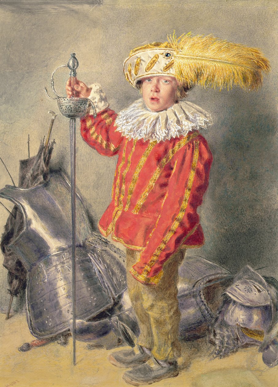 Egy Warrior Bold alkotó: William Henry Hunt