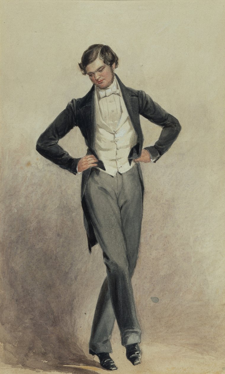 Lakás (akvarell papíron) alkotó: William Henry Hunt