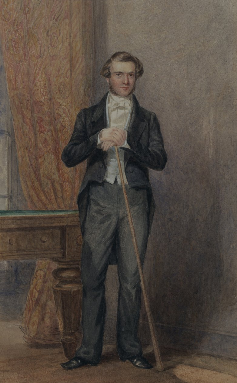 Kamrák vőlegénye (akvarell papíron) alkotó: William Henry Hunt