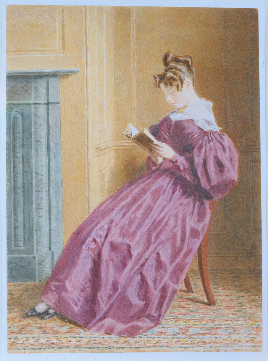 Mrs Gurney Hoare, 1837 körül (ceruza, wc és gouache papíron) alkotó: William Henry Hunt