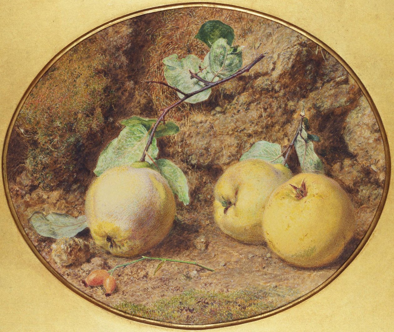 Birsalma és galagonya alkotó: William Henry Hunt