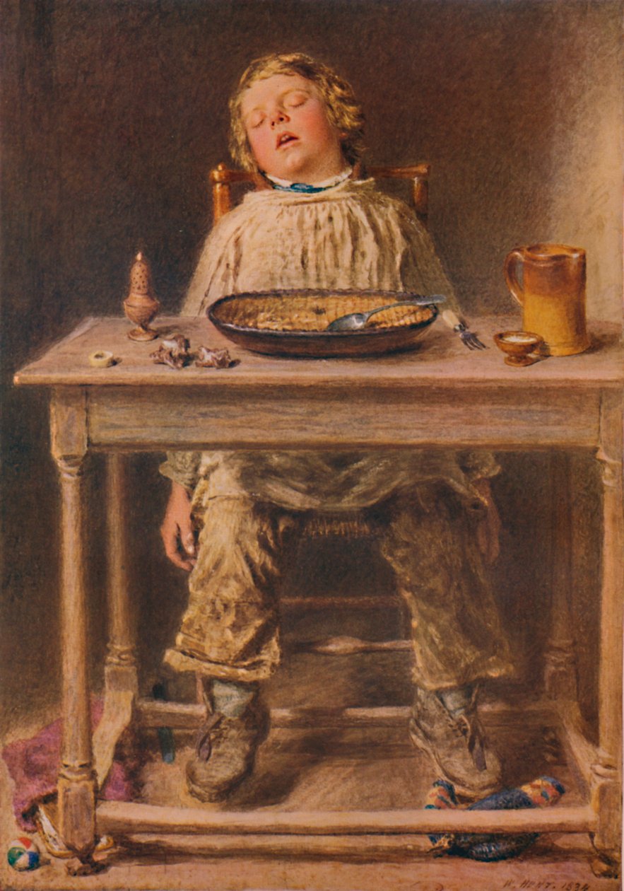 A vereség, 1834, 1935 alkotó: William Henry Hunt