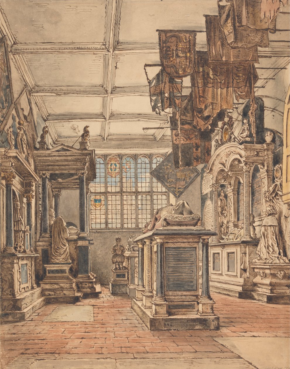 Az Essex Chantry, Watford Church alkotó: William Henry Hunt