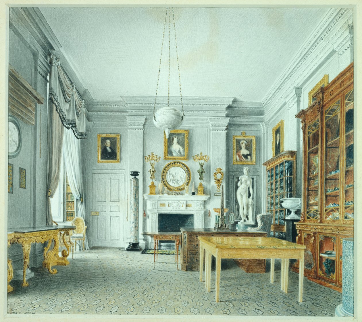 Reggeli szoba, Chatsworth alkotó: William Henry Hunt