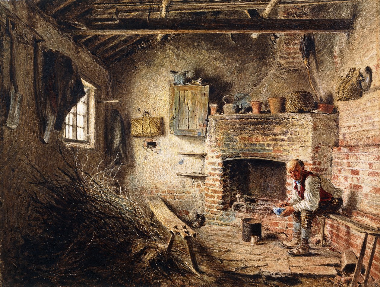 A favágók reggelije, 1832-1834 körül alkotó: William Henry Hunt