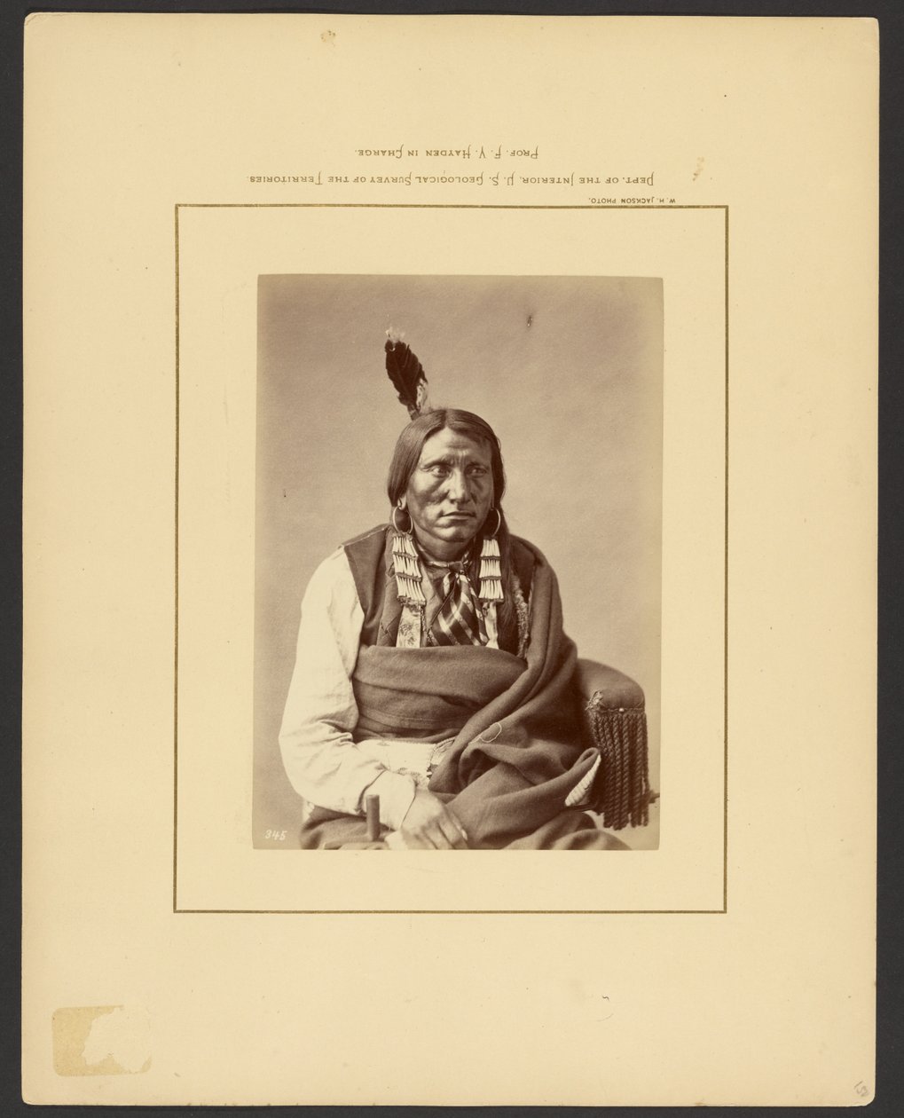 [Támadás a Hauknál - (Brulé Dakota)] alkotó: William Henry Jackson