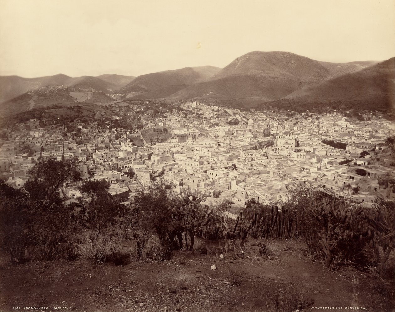 Guanajuato, Mexikó alkotó: William Henry Jackson