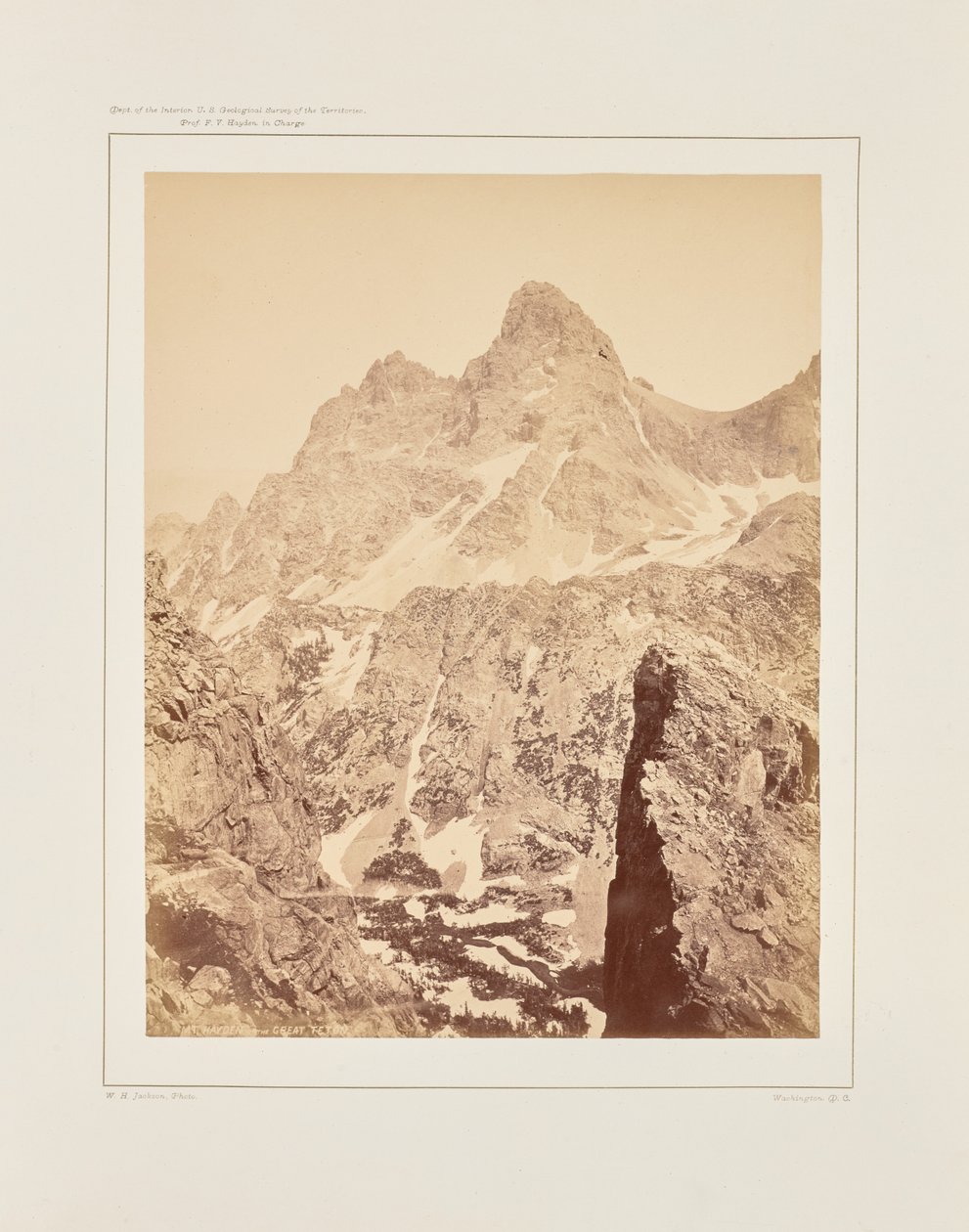 Hayden-hegy vagy a Great Teton alkotó: William Henry Jackson