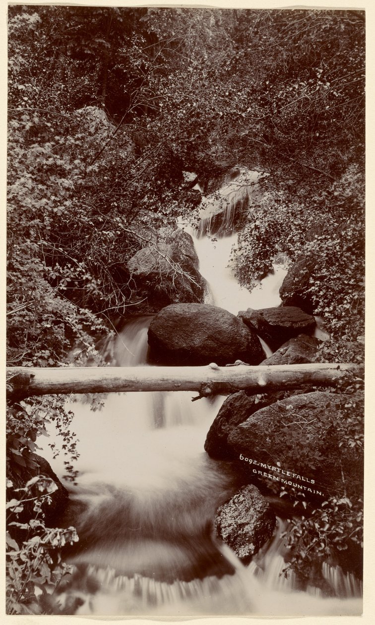 [Myrtle Falls, Green Mountain, Colorado] alkotó: William Henry Jackson