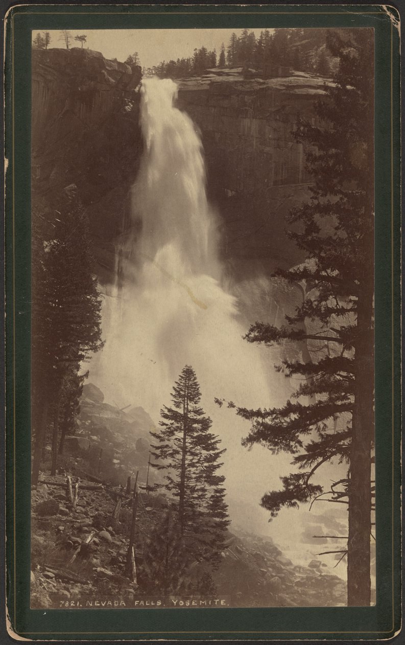 Nevada-vízesés, Nevada alkotó: William Henry Jackson