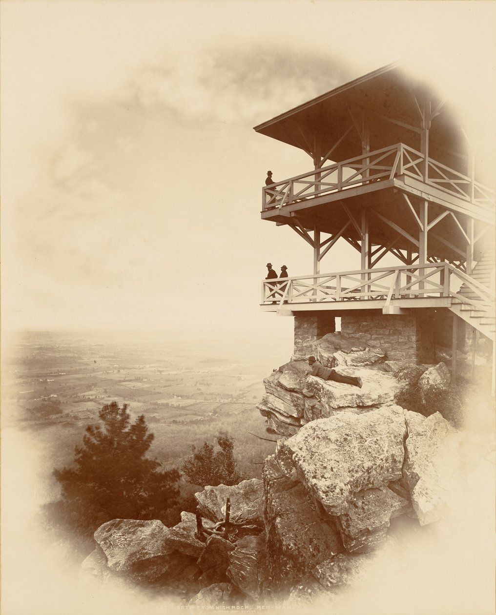 High Rocktól északra, Pen-Mar alkotó: William Henry Jackson