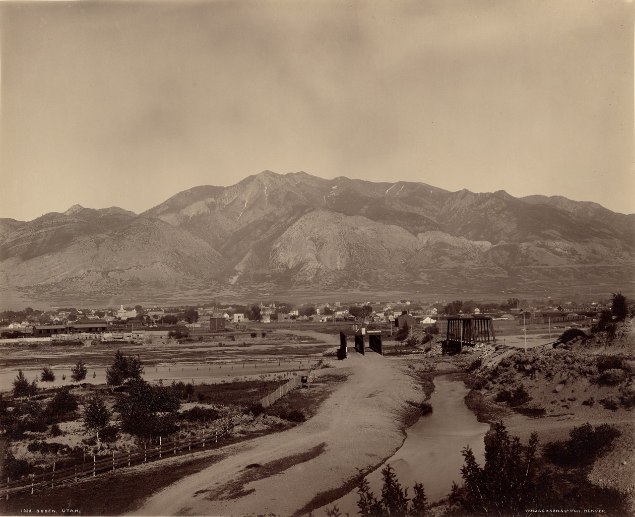 Ogden, Utah alkotó: William Henry Jackson