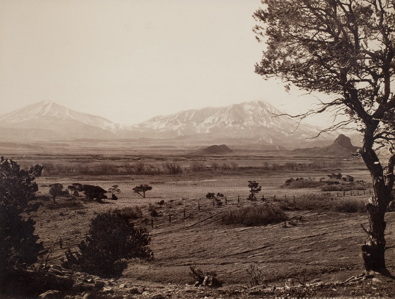 A spanyol csúcsok alkotó: William Henry Jackson