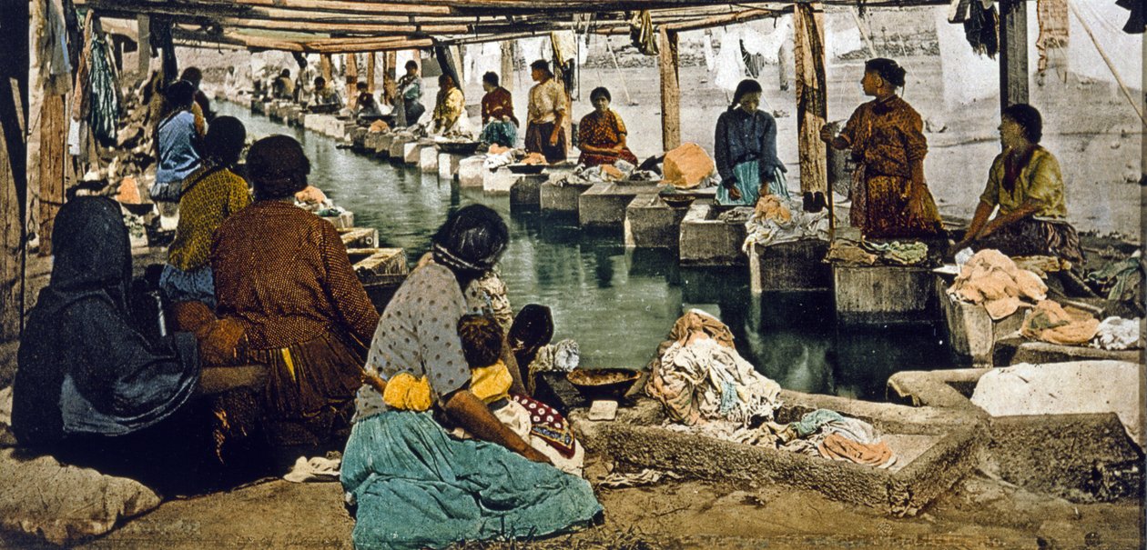 Mosónap Mexikóvárosban, kocsmában. Detroit, 1880-1900 (chromolitho) alkotó: William Henry Jackson