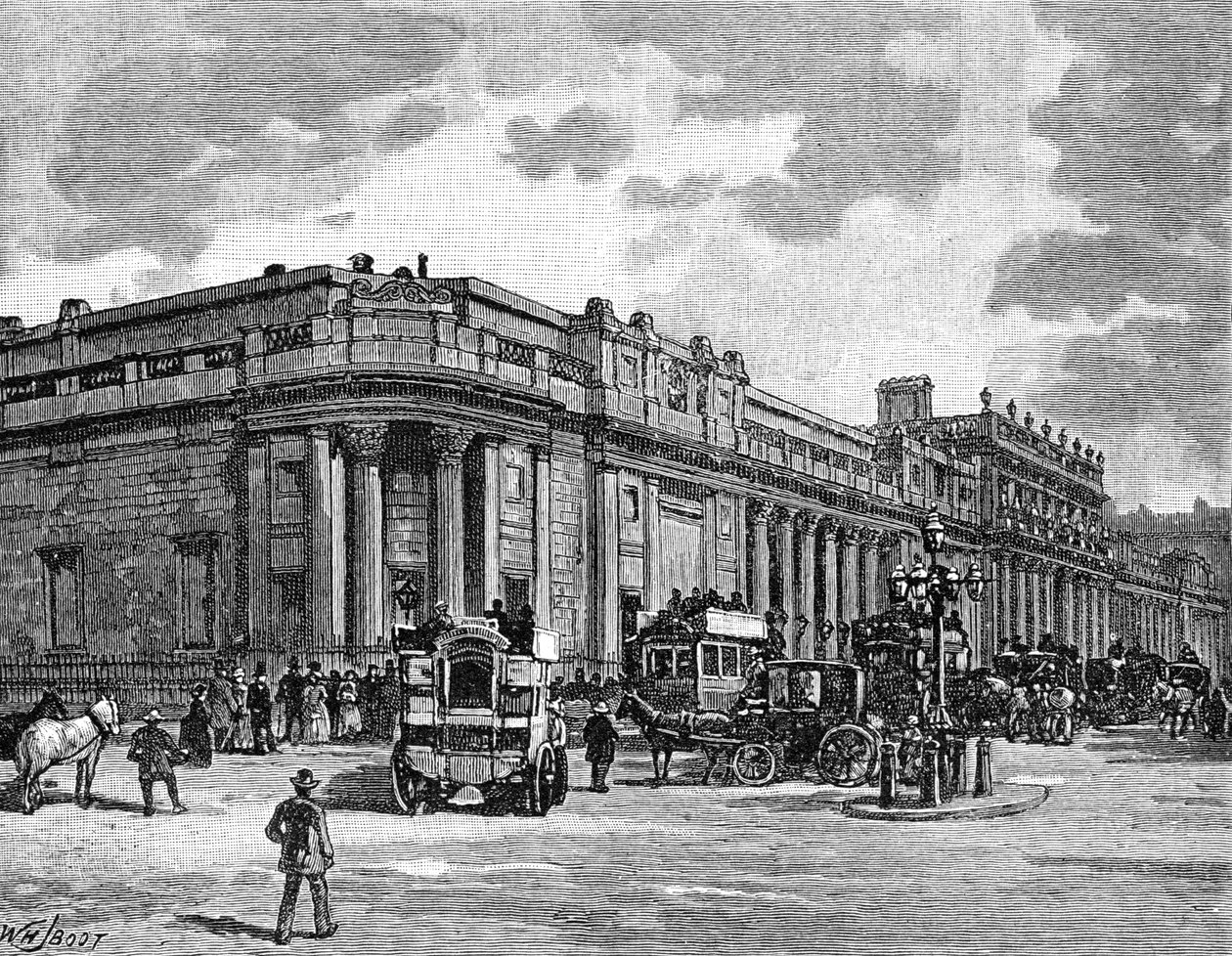 A Bank of England, London, 1900. alkotó: William Henry James Boot