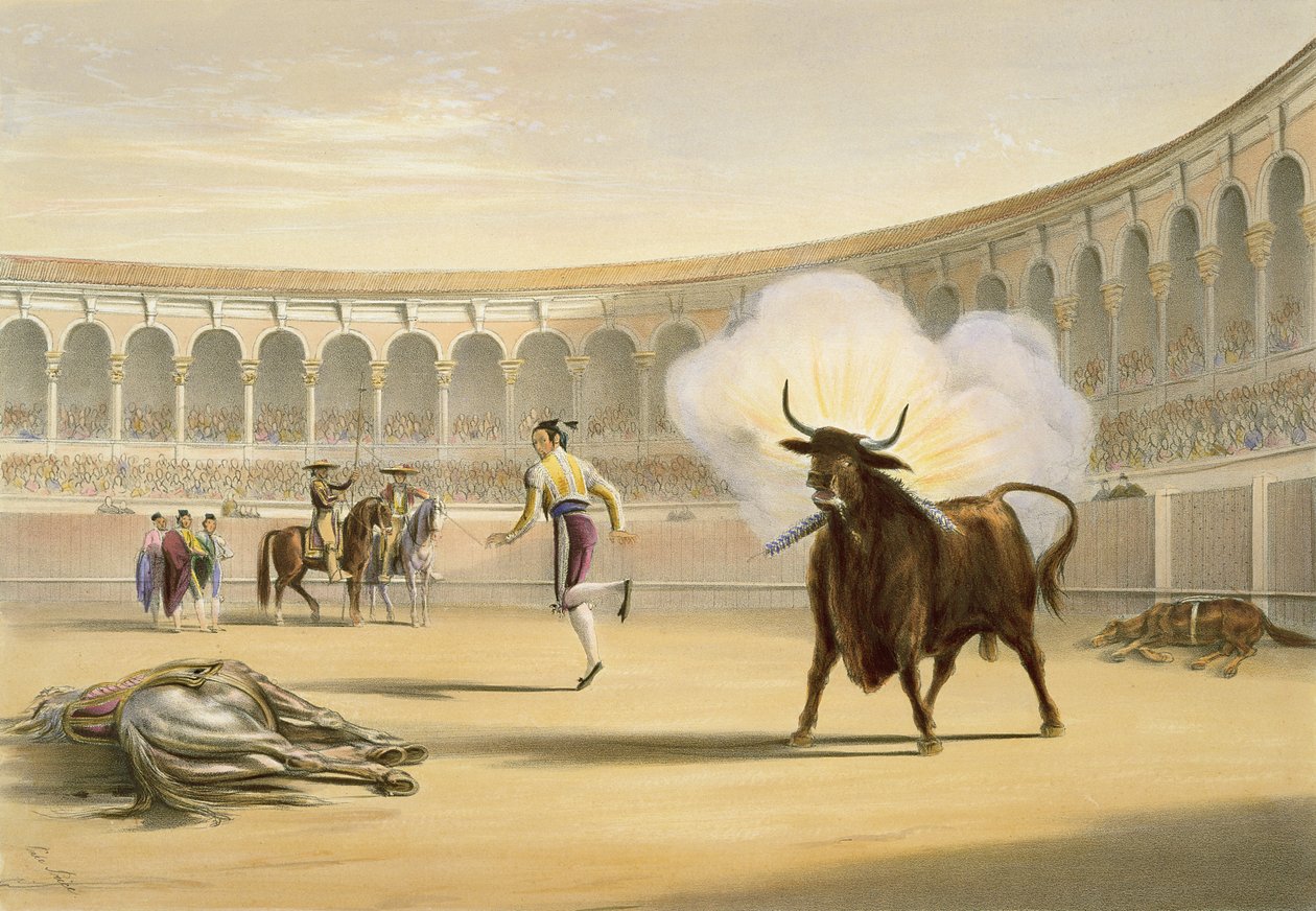 Tűz Banderillas, 1865 alkotó: William Henry Lake Price
