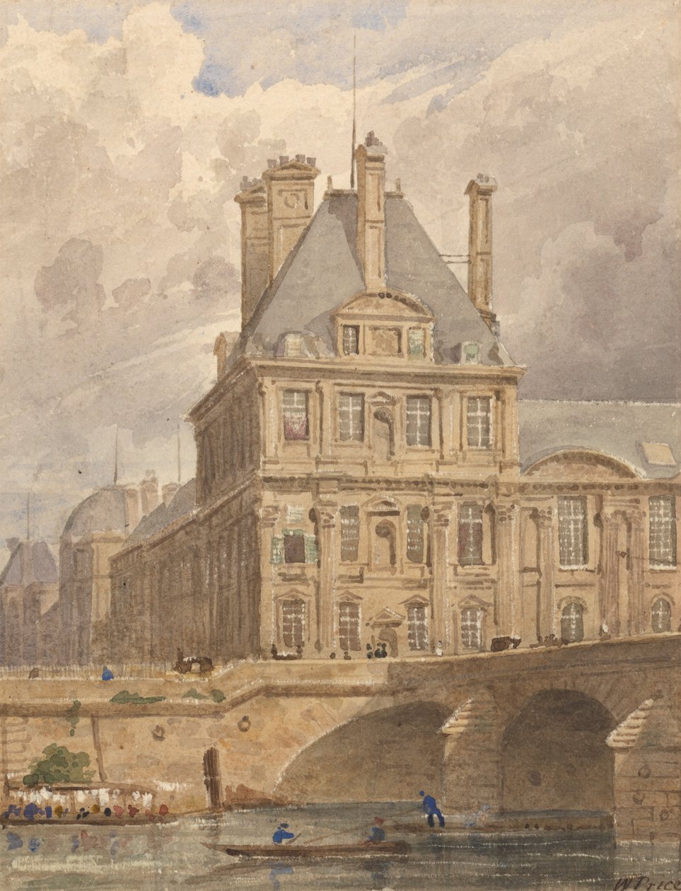 Flora pavilonja, 1828. augusztus 22 alkotó: William Henry Lake Price