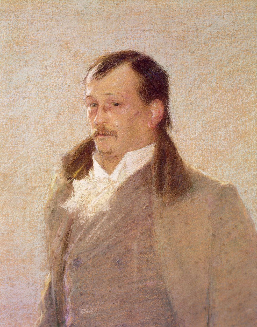 Georges Courteline portréja (olaj, vászon)0 (418481 részlete) alkotó: William Henry Lake Price