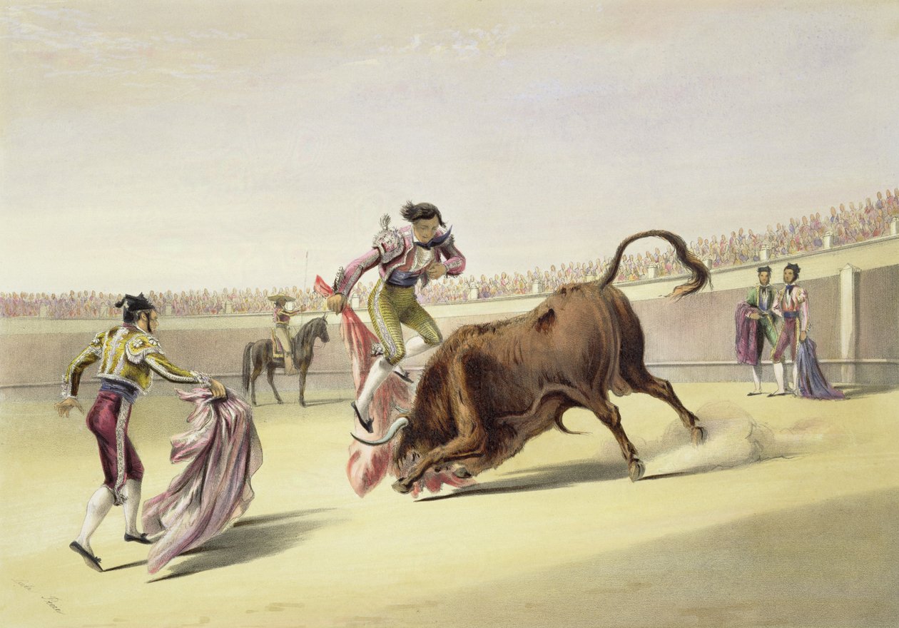 Az ugrás vagy ugrás a kürtök után, 1865 alkotó: William Henry Lake Price