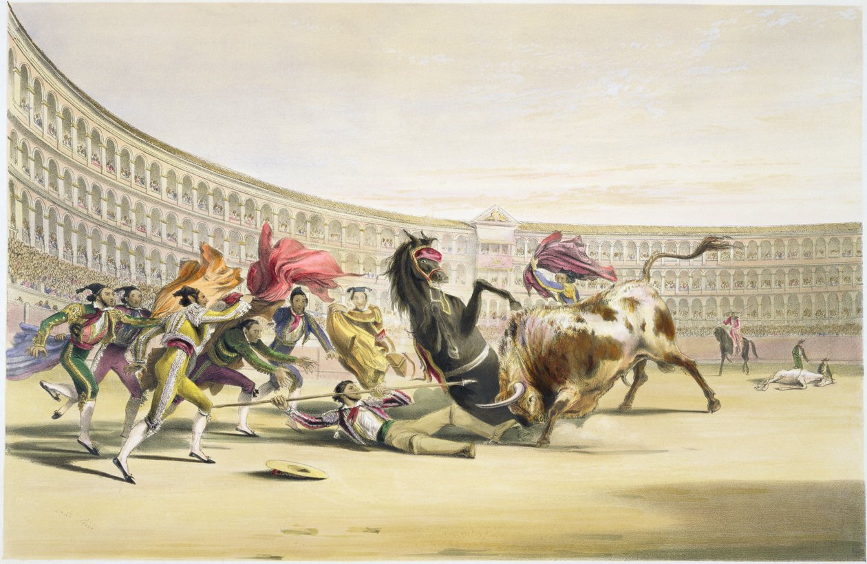 A Picador veszélyben, 1865 alkotó: William Henry Lake Price