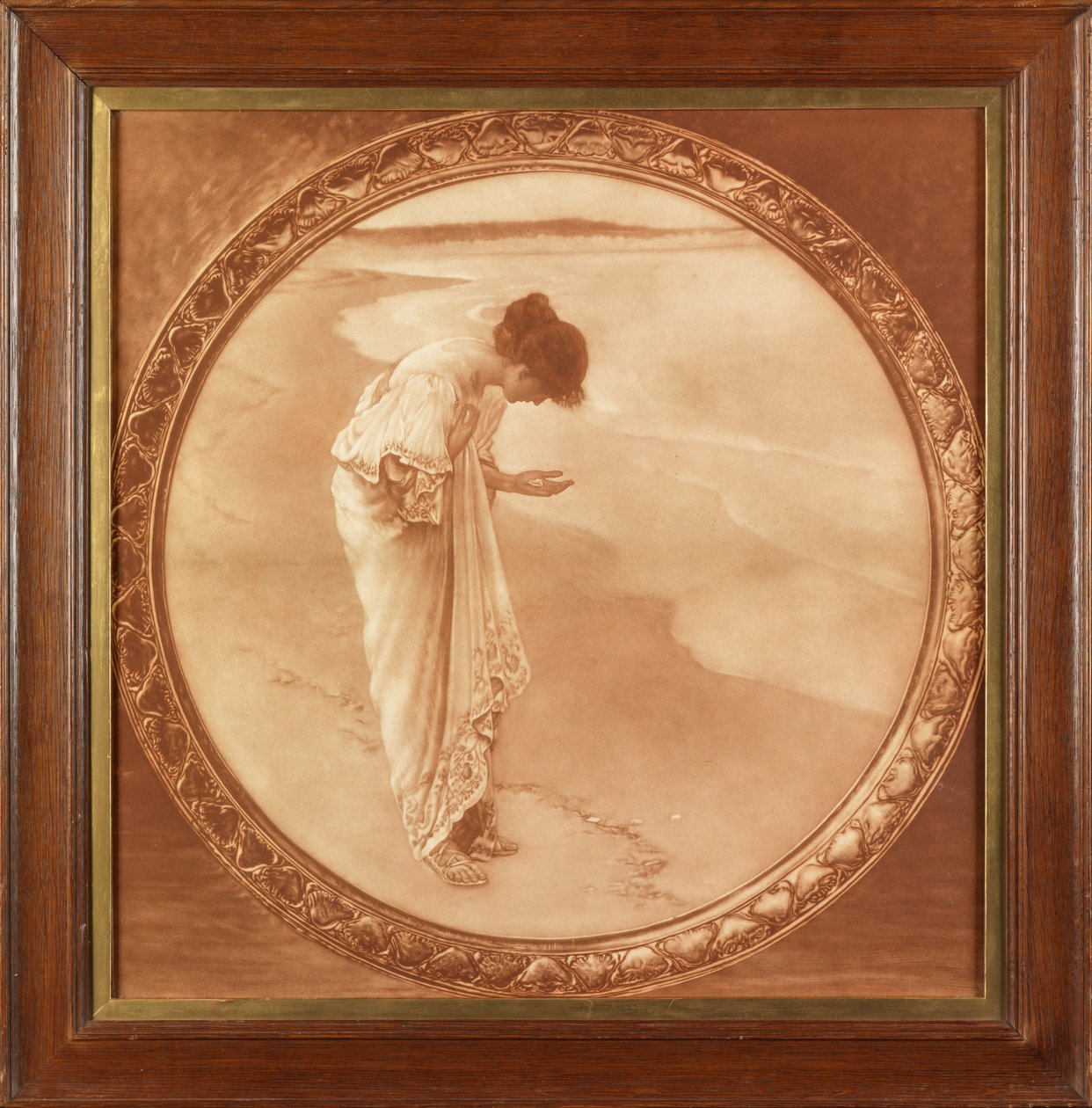 A tengernek megvannak a gyöngyei (szépiával nyomtatott fényképes reprodukció) alkotó: William Henry Margetson