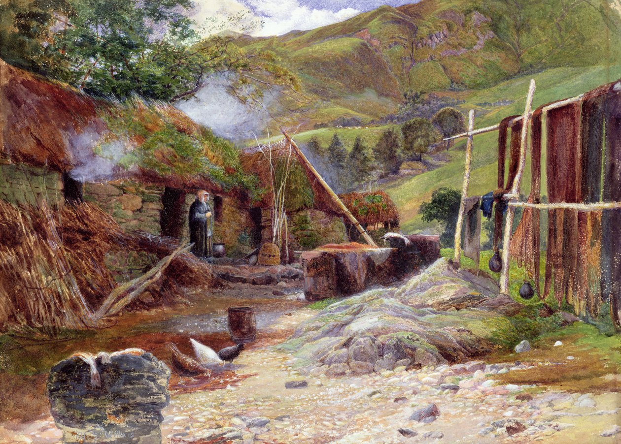 Szárítóhálók alkotó: William Henry Millais