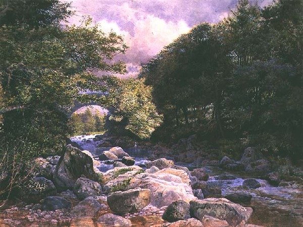 A Deveron folyó alkotó: William Henry Millais