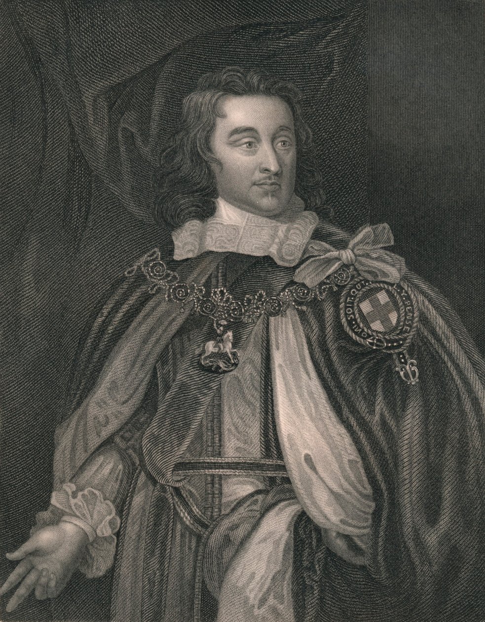 George Monk, Albemarle hercege, a 19. század eleje-közepe. alkotó: William Henry Mote