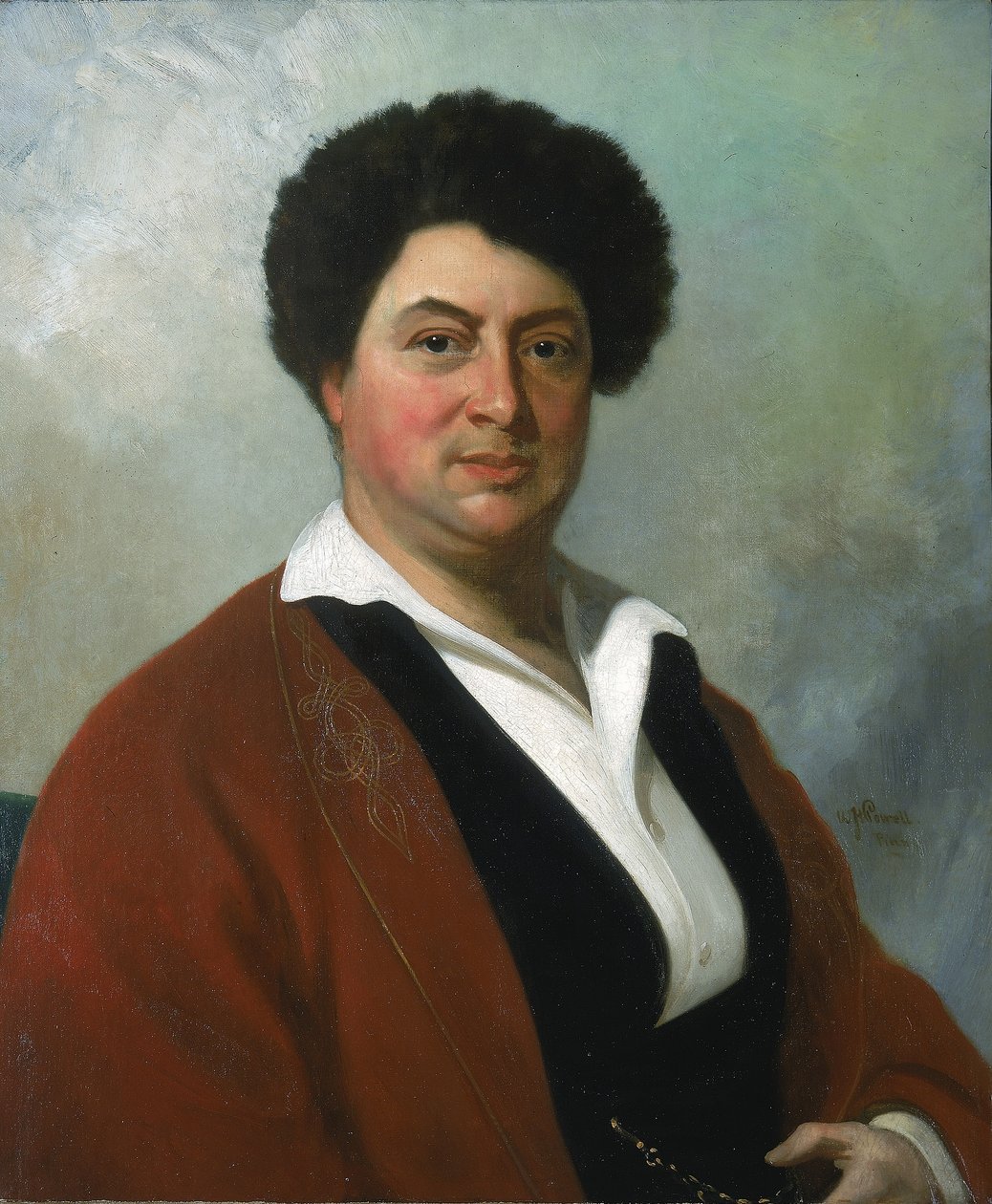 Alexandre Dumas portréja alkotó: William Henry Powell