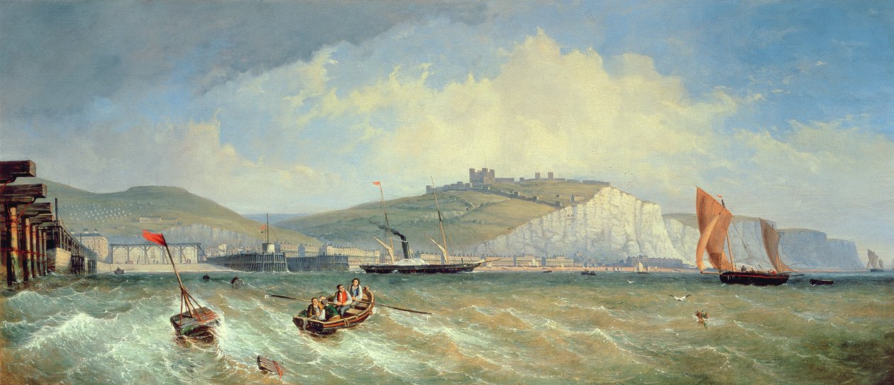 Dover, 19. század alkotó: William Henry Prior