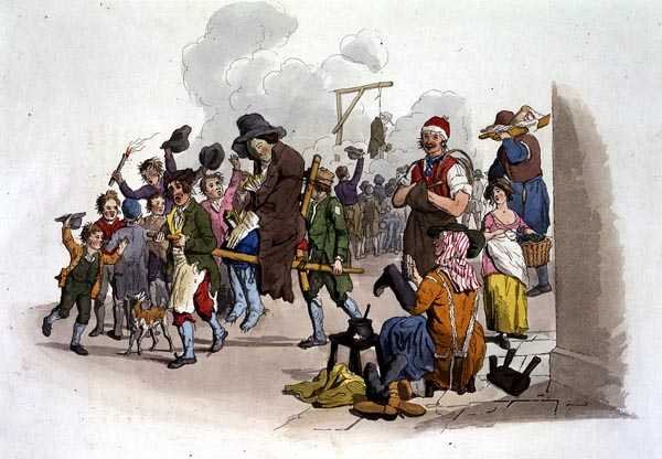 Egy srác, a „Nagy-Britannia jelmezeiből”, William Miller alkotó: William Henry Pyne