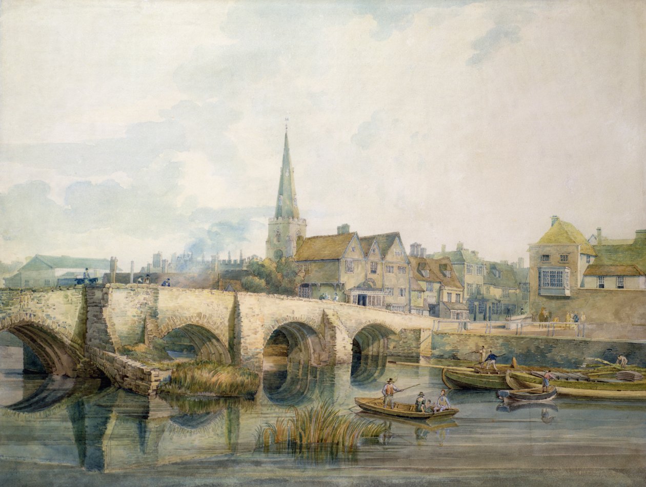 Bedford Bridge, Bedford alkotó: William Henry Pyne