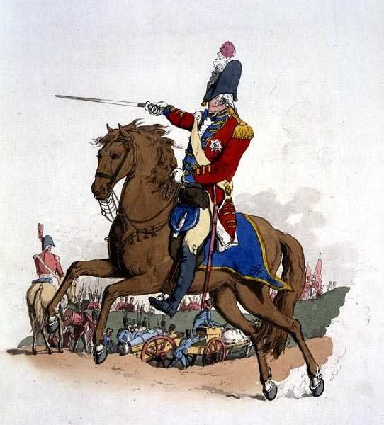 Tábornok lóháton, a William Miller által kiadott 
