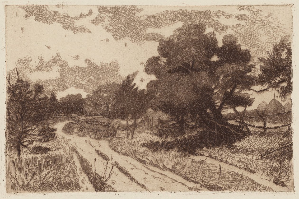 Egy Long Island Road alkotó: William Henry Shelton